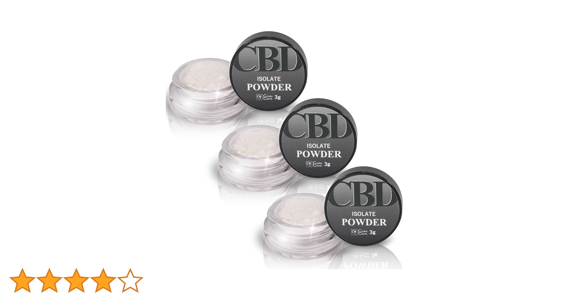 Amazon.co.jp: CBD 高濃度 99％以上 パウダー 3g クリスタル アイソ